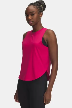 Under Armour Launch Elite Tanktop für Damen Shaded Fuchsia / Reflektierend L