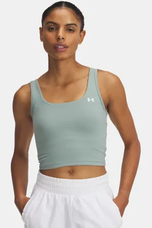 Under Armour Motion Tanktop für Damen Silica / Weiß L