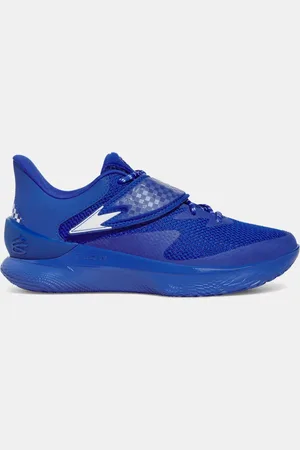 Under Armour Curry Fox 1 KW Basketballschuhe, unisex Team Royal / Team Royal / Weiß 44.5
