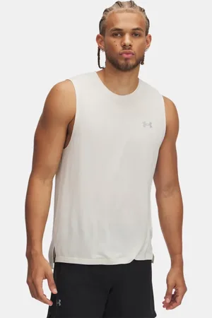 Under Armour Trail Run Launch Tanktop für Herren Stein / Reflektierend 3XL