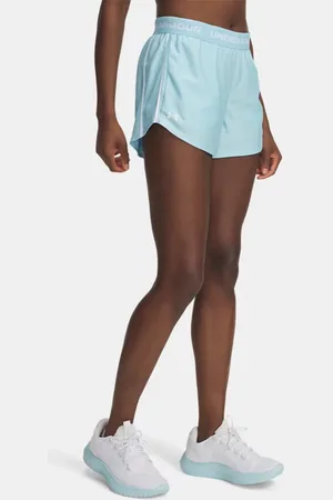 Under Armour Tech™ Play Up Shorts für Damen Stream / Weiß L