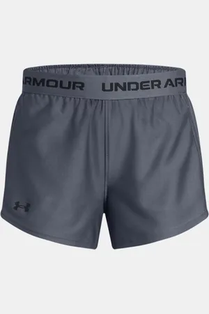 Under Armour Tech™ Play Up Shorts für Mädchen Downpour / Downpour / Schwarz YLG (149 - 160 cm)