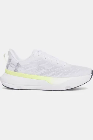 Under Armour Infinite Pro Breeze Laufschuhe für Damen / Sonic Gelb / Downpour Grau 42