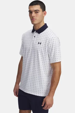 Under Armour Matchplay Poloshirt mit Aufdruck für Herren / Midnight Blaue Marine / Midnight Blaue Marine L