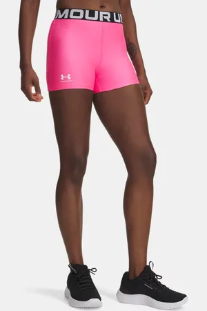 Under Armour HeatGear® Shorty für Damen Aero / Weiß L