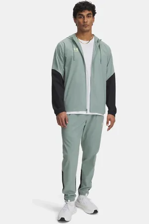 Under Armour Challenger Pro Trainingsanzug für Herren Silica / Schwarz / Sonic Gelb L