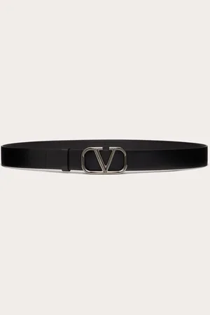 VALENTINO GARAVANI GÜRTEL VLOGO SIGNATURE AUS KALBSLEDER 30 MM Mann 085