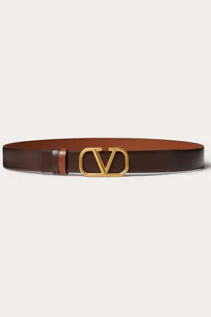 VALENTINO GARAVANI WENDEGÜRTEL VLOGO SIGNATURE AUS KALBSLEDER, 30 MM Mann 090