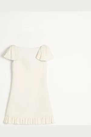 VALENTINO KURZES CREPE COUTURE KLEID Frau 36