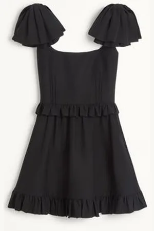 VALENTINO KURZES CREPE COUTURE KLEID Frau 36