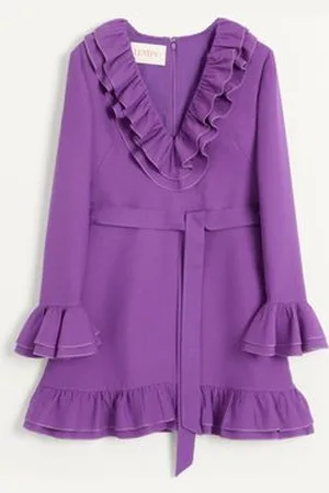 VALENTINO KURZES CREPE COUTURE KLEID Frau 36