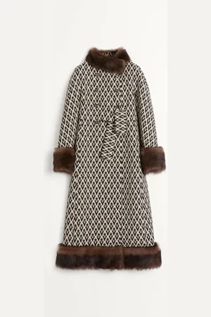 VALENTINO TOUTE LA V JACQUARD MANTEL Frau 36