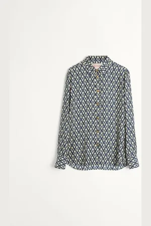VALENTINO HEMD AUS SEIDEN-TWILL MIT TOUTE LA V-PRINT Mann 37