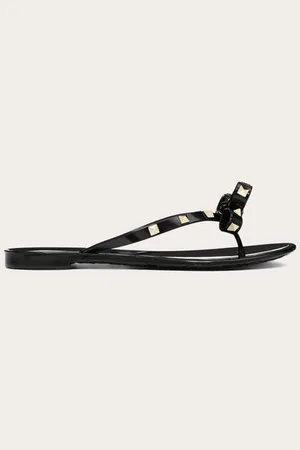 VALENTINO GARAVANI ROCKSTUD GUMMISLIPPER Frau 35
