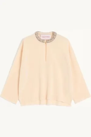 VALENTINO BESTICKTER PULLOVER Frau L