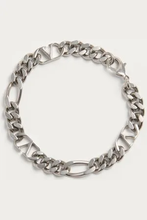 VALENTINO GARAVANI ARMREIF VLOGO SIGNATURE AUS METALL Mann L