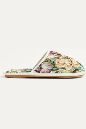 VALENTINO GARAVANI TA CHAMBRE SLIDE AUS VOYAGE IMAGINAIRE STOFF Mann 39