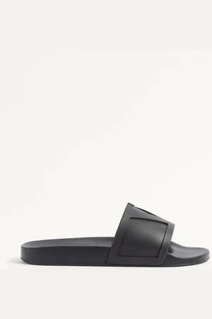 VALENTINO GARAVANI COOLSIDE SLIDE SANDALEN AUS GUMMI Mann 39