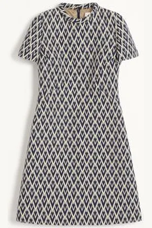 VALENTINO KURZES KLEID AUS TOUTE LA V JACQUARD Frau 36