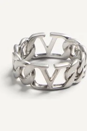 VALENTINO GARAVANI VLOGO SIGNATURE RING AUS METALL Mann 19