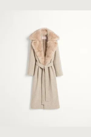 VALENTINO MANTEL AUS STRUKTURIERTER WOLLE Frau 38