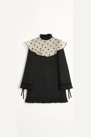 VALENTINO KURZES CREPE COUTURE KLEID Frau 36