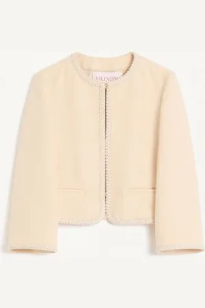VALENTINO CREPE COUTURE JACKE Frau 36