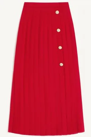 VALENTINO GEORGETTE MIDIROCK Frau 36