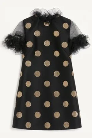 VALENTINO KURZES KLEID AUS JACQUARD-LUREX PLUSDEPOIS Frau 36
