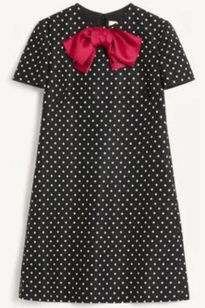 VALENTINO KURZES KLEID AUS SUPERGRAN MIT PLUSDEPOIS PRINT Frau 36