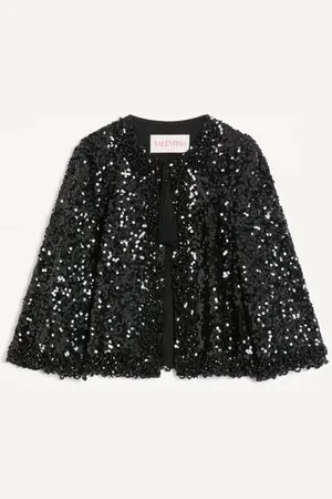 VALENTINO BESTICKTE JACKE Frau 38