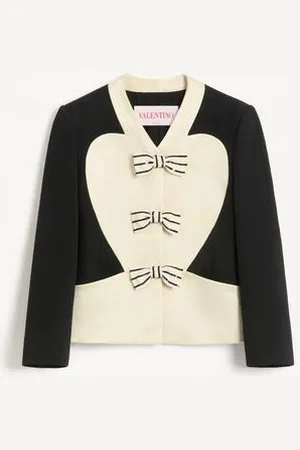 VALENTINO JACKE MIT BESTICKTEN SCHLEIFEN Frau 36