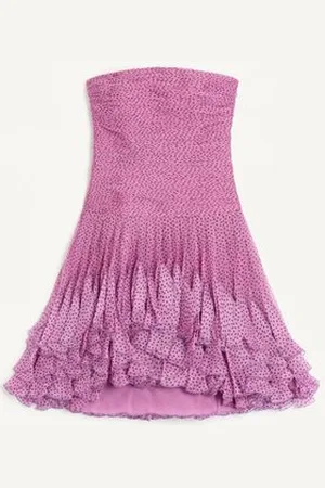 VALENTINO CHIFFONKLEID MIT PLUSDEPOIS-PRINT Frau 38