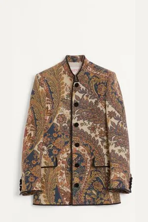 VALENTINO JACKE AUS HANF MIT VOYAGE IMAGINAIRE-PRINT Mann 44
