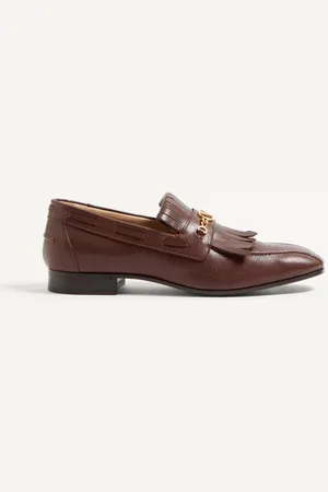 VALENTINO GARAVANI VLOGO SIGNATURE LOAFER AUS ZIEGENLEDER MIT FRANSEN Mann 39