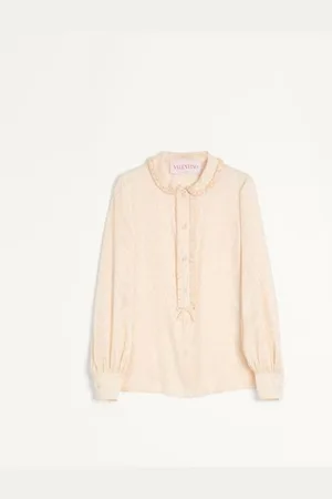 VALENTINO TOUTE LA V HEMD AUS SEIDENJACQUARD Frau 36