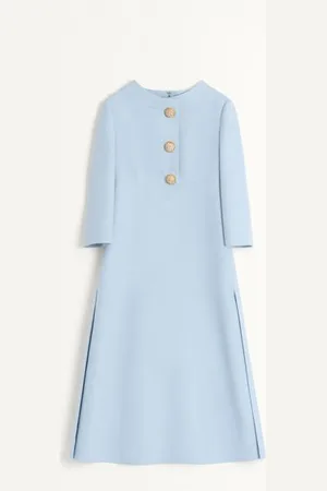 VALENTINO MIDIKLEID AUS CREPE COUTURE Frau 36