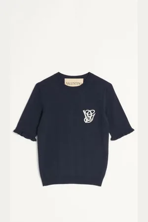 VALENTINO TOP AUS BESTICKTER WOLLE Frau L