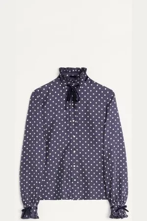 VALENTINO HEMD AUS TWILL MIT PLUS DE POIS-PRINT Frau 36