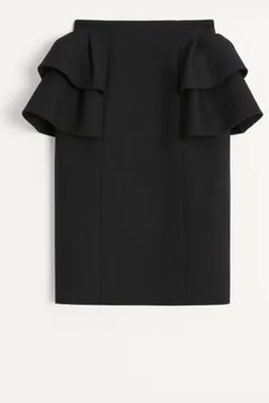 VALENTINO CREPE COUTURE MIDIROCK Frau 36