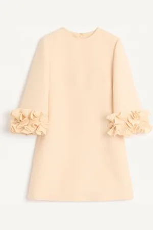 VALENTINO KURZES CREPE COUTURE KLEID Frau 36