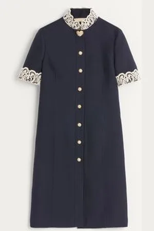 VALENTINO MIDIKLEID AUS CREPE COUTURE Frau 36