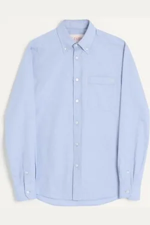 VALENTINO OXFORD-HEMD AUS BAUMWOLLE MIT VLOGO-STICKEREI Mann 38