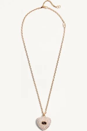 VALENTINO GARAVANI COEUR ROYAL HALSKETTE AUS METALL, EMAILLE UND SWAROVSKI® KRISTALLEN Frau UNI