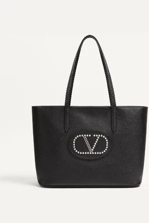 VALENTINO GARAVANI GARAVANI NELLCÔTE SHOPPER AUS GENARBTEM KALBSLEDER Frau UNI