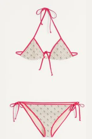 VALENTINO BIKINI AUS LYCRA MIT GELATINI PRINT UND POLKA DOTS Frau L
