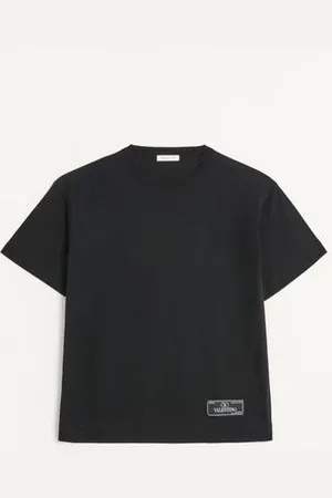 VALENTINO T-SHIRT AUS BAUMWOLLE MIT MAISON -ETIKETT Mann 3XL