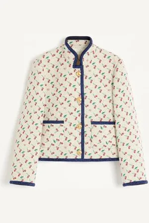 VALENTINO WATTIERTER CABAN MIT CHERRYFIC-PRINT-JACQUARD Frau 36
