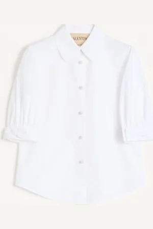 VALENTINO BLUSE AUS BAUMWOLL-POPELINE Frau 36