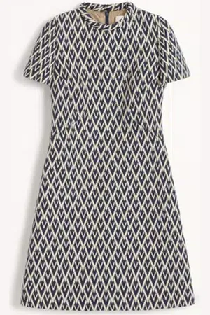 VALENTINO KURZES KLEID AUS TOUTE LA V JACQUARD Frau 36